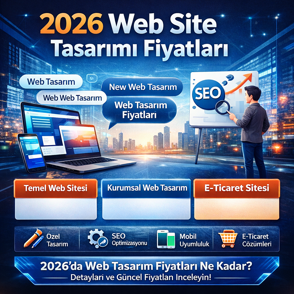 web tasarım fiyatları 2026