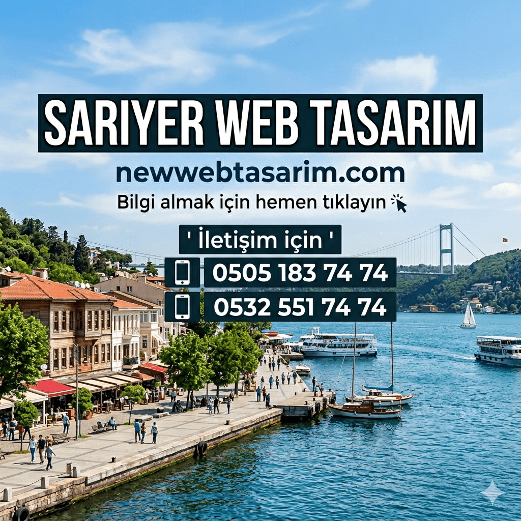 Sarıyer Web Tasarım Fiyatları