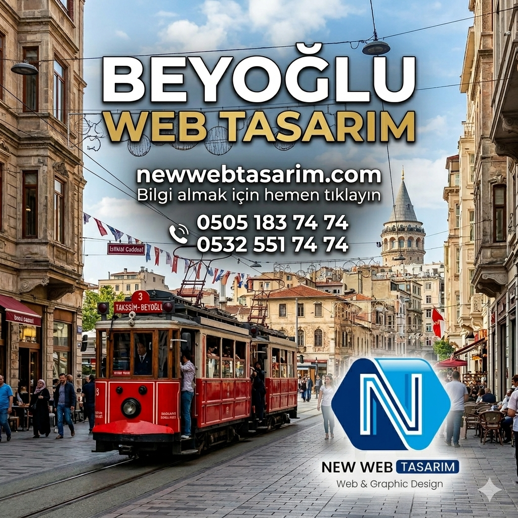 beyoğlu web tasarım istanbul