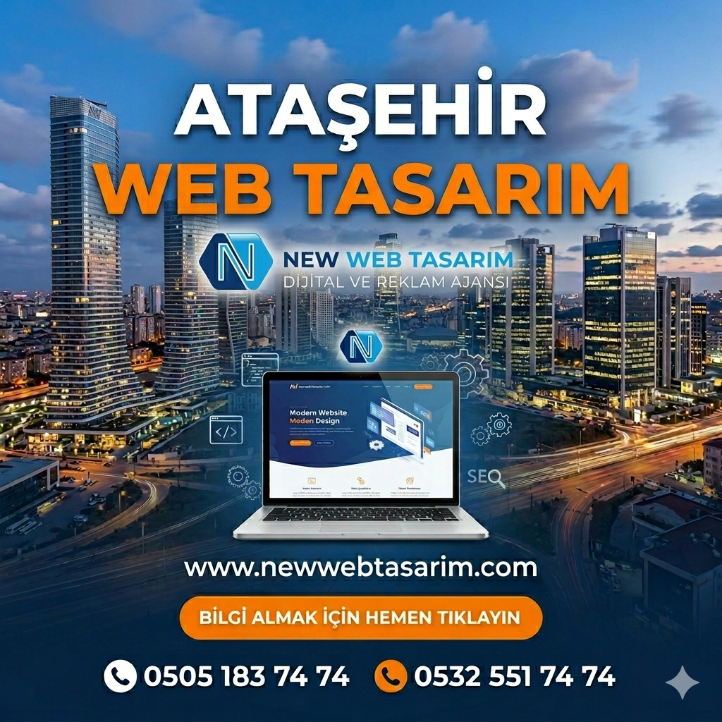 İstanbul Ataşehir Web Tasarım Hizmetleri
