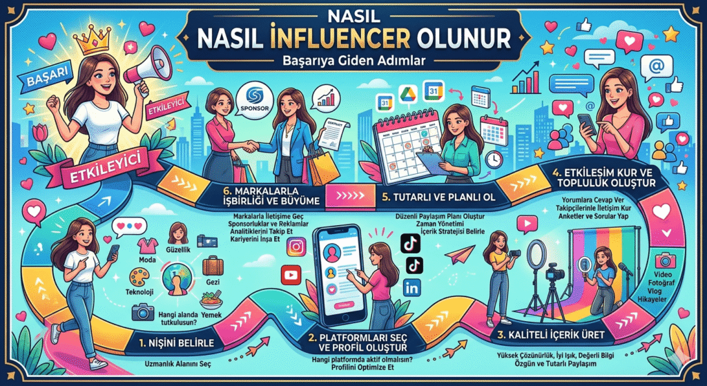 Nasıl influencer olunur